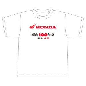 昭和100年祭 × HONDA コラボTシャツ ウイングマークヒストリー